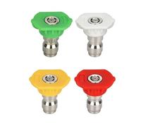 Buse de nettoyeur haute pression en acier inoxydable de rechange pour | Buse de pulvérisation pour nettoyer la voiture, le jardin, la pelouse, la cour ainsi que pour le nettoyage de l'eau