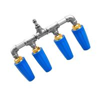 Buse de nettoyeur haute pression Pulvérisateur D'eau Avec Rondelle | Buse de jardin à raccord rapide Pour lavage auto, arrosage, jardinage, nettoyage cour, maison, balcon, patio
