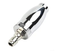 Buse de nettoyeur haute pression style turbo 3600 PSI avec connexion rapide de 6,35 mm pour jet d'eau à 360 degrés sur les zones très sales (B)