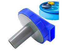 Buse de piscine - Adaptateur d'eau pour terrasse, connecteur à de fontaine, partie de sortie rotative à 360 °, durable, accessoire de pulvérisation à débit réglable pour l'utilisation de la