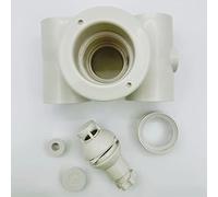 Buse de piscine en ABS avec joint fileté - Accessoire d'installation