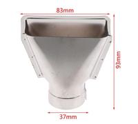 Buse de pistolet à Air chaud 2021, buse de pistolet à Air chaud pour construction sèche-cheveux cuillère réflecteur grattoir cône de Protection du verre