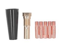 Buse de pointe de torche Plasma, diffuseur de gaz, ensemble de 7 pièces, consommables de torche de soudage en cuivre de qualité supérieure pour torche de découpe Plasma 14AK