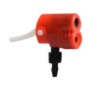 Buse de pompe à air - Tête de gonflage à double usage à grande sortie, connecteur adaptateur universel, pointe haute pression, design compact et léger | Pièces de pompe parfaites pour voitures, motos,