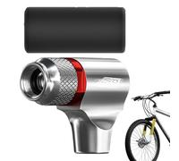Buse de pompe à vélo de rechange - Adaptateur de tuyau de gonflage flexible, connecteur de buse de pompe robuste pour pompe standard, compresseur d'air