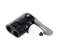 Buse de Pompe à vélo pour Adaptateur de connecteur de Double pour pièces de pompage de tête Ensemble d'accessoires de vélo d'accessoires de vélo Soutiens-Gorge de Sport pour Femmes Lunettes