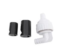 Buse DE Pompe D'aquarium, Réduction du Bruit Adaptateur DE Tuyaux DE Sortie d'eau Sort Sort DE Le SOLLE pour LA Gestion ET Aquatique DE l'environnement Aquatique (White)