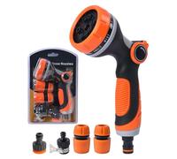 Buse de pression de tuyau d'arrosage - Tête de pulvérisation d'eau haute performance | Tige de tuyau de vue rouille pour lavage de voiture, salle de bain pour animaux de compagnie, nettoyage de la