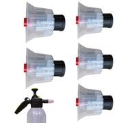 Buse de pulvérisateur, buse de lavage de voiture, buse en mousse pour véhicule, buse de pulvérisation en mousse multifonctionnelle, buse en mousse efficace pour véhicule, 5 pièces