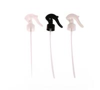 Buse de pulvérisation à gâchette 20 pièces en plastique 28-410 Mini tête avec Tube plongeur for bouteille plante arrosage fleurs fournitures jardin maison(Transparent)