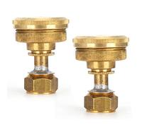 Buse de pulvérisation à haute pression réglable 2pcs outil d'irrigation en cuivre
