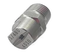 Buse de pulvérisation à jet plat, buse à jet plat 304 SS | Nettoyage industriel de plusieurs tailles(Flow 03 (1.1mm),1 OF 4-ANGLE 40)