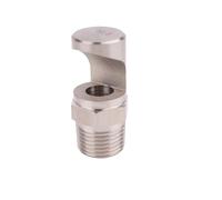 Buse de pulvérisation à jet plat en acier inoxydab Buse de ventilateur plate en acier inoxydable 1/8-3/4 pouces for l'arrosage du jardin à usage industriel(3i4 6.0mm Hole)