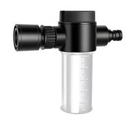 Buse de pulvérisation à mousse - 100 ml 15 x 14,5 cm distributeur de lavage de voiture, arrosage de jardin, alimentation d'accessoires, ABS 140 G, à savon réglable, ensemble de 1 pièce, outil de