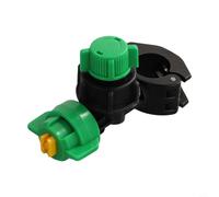 Buse de pulvérisation agricole anti-goutte pour systèmes d'arrosage de jardin - Collier de serrage à débit réglable, plastique d'ingénierie résistant à l'usure, 1-P (25)