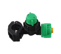 Buse de pulvérisation anti-goutte avec bouton de réglage du débit, conçue pour un arrosage efficace de l'agriculture et du jardin, matériau plastique (20-22)