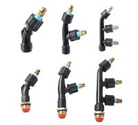 Buse de pulvérisation atomisante simple/double/trois buses, tête de pulvérisation for plantes de jardinage, fleurs, brumisation, irrigation, pulvérisateur, outil d'arrosage(2Way brass connector)