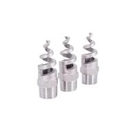Buse de pulvérisation conique mâle en spirale, 1 pièce, 1/4", 3/8", 1/2", 3/4", 1" - 2", en acier inoxydable 304(Polishing,SUS 316L,1")