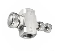 Buse de pulvérisation d'air, buse de pulvérisation à brume fine, débit de pulvérisation réglable sous pression ou configuration d'alimentation du siphon pour la poussière spatiale, le refroidissement