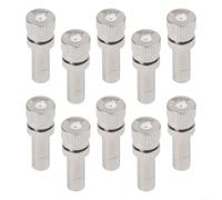 Buse de pulvérisation de brumisation à basse pression, buses d'atomisation à connexion rapide pour l'arrosage des plantes de jardin, outil d'arrosage Durable 20 pièces 0.6mm（0.0236in）