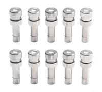 Buse de pulvérisation de brumisation à basse pression, buses d'atomisation à connexion rapide pour l'arrosage des plantes de jardin, outil d'arrosage Durable 10 pièces 0.7mm（0.0276in）