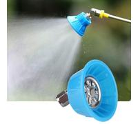Buse de pulvérisation de jardin en laiton, atomisation coupe-vent haute pression pour l'irrigation agricole et l'arrosage des plantes, filetage interne réglable 5/7 trous