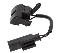 Buse de Pulvérisation de Lave Glace, 61668374365 Noir ABS Pare Brise Gicleur Lave Glace, Pare Brise à Pulvérisation Rapide, pour 323i 325i 328i 330i E46