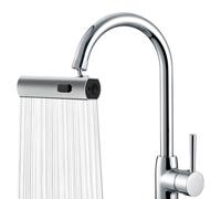 Buse de pulvérisation de robinet, fixation d'évier de cuisine, tête de pulvérisation de robinet de salle de bain haute pression pour restaurant, hôtel, café et toilettes, nettoyage à économie d'eau, a