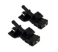 Buse de pulvérisation d'essuie-glace pour Mitsubishi pour Outlander 3 GF GG ZJ ZK ZL 12-20 2 pièces - 2 buses de lave-glace avant pour capot