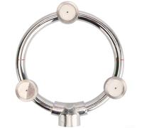 Buse de pulvérisation haute pression en acier inoxydable avec raccord M14 pour une répartition uniforme de la brume circulaire dans la pulvérisation des cultures (A)