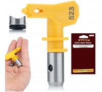 Zenthril EasyPerformance 523 - Buse de Pulvérisation Airless Haute Pression | Jet 25 cm, Ø 0,023" | Pour Peintures Extérieures, Façades, Bitume | Accessoire pour Pistolet Peinture