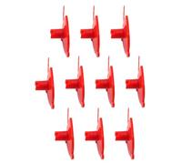 Buse De Pulvérisation Plate - 4,8 X 3,7 Cm, 10 De Pulvérisation Réutilisables En Forme D'éventail Pour Atelier | Buse De Pistolet À Mousse, Joint De Colle En Forme D'éventail Plat, Accessoire