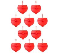 Buse de pulvérisation plate | Lot de 10 rallonges réutilisables portables - Buses de pulvérisation, pour salle de bain, plafond, cadre de porte, colonnes, maison, extérieur, atelier