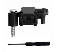 Buse de pulvérisation pour aspirateur, réservoir d'eau filtrante, buse d'arrosage, pour iRobot Braava Jet M6 240 241 244, série d'accessoires avec tournevis (noir)