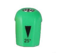 Buse de pulvérisation pour nettoyeur haute pression conçue pour une utilisation répétée sous haute pression d'eau et équipée d'un port de connexion rapide de 6,35 mm (vert)