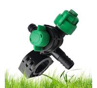 Buse de pulvérisation pour pulvérisation agricole, double embout, buse de tuyau de pulvérisation pour arrosage agricole, raccord rapide, équipement d'arrosage pour pelouse, jardin