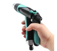 Buse de pulvérisation puissante, débit d'eau réglable, raccord de tuyau à connexion rapide, outil de nettoyage extérieur haute pression, arrosage des de pelouse, accessoire de jardin pour cour