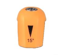 Buse de pulvérisation toutes directions pour nettoyeur haute pression 6,35 mm, raccord rapide compatible avec la plupart des marques, y compris et (jaune)