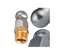 Buse de Rechange Canalisation Kret M22 - 4 Orifices Acier Haute Pression | 350 bar 155°C | Compatible Kärcher HD HDS