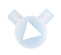 Buse De Rechange for Machine À Crème Glacée, 2 Pièces, Capuchon Modélisation En Forme Flocons Neige, Pièce for, Accessoire Machines Service Doux, Diamètre Intérieur 29 Mm(Style 6)