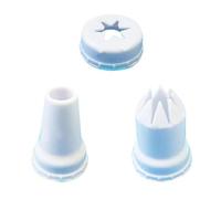 Buse De Rechange for Machine À Crème Glacée, 3 En 1, Capuchons Modélisation Fantaisie, Pièces, Capuchon for Glace