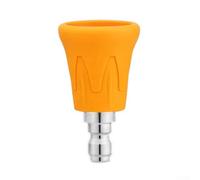 Buse de rechange pour nettoyeur haute pression avec couvercle de protection pour un nettoyage supérieur des allées et trottoirs (jaune)