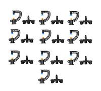 Buse de réfraction Buse de pulvérisation buse rotative 10 ensembles Type G Équipement d'arrosage par aspersion pour serre jardin jardinage agricole production agricole ingénierie