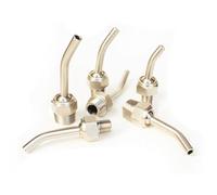 Buse de refroidissement réglable en acier inoxydable 304, adaptée au refroidissement à haute pression des machines-outils CNC et des centres CNC 10 pièces M12*1.75 Tube length 30mm(1.18in)