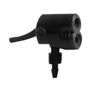 Buse de remplacement de pompe 'Adaptateur-universel de pompe avec grande sortie | Buse d'inflation rouillée pour vélos, balles, voitures et motos - Buse de sortie D