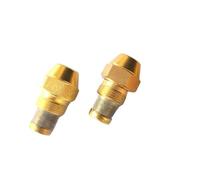 Buse de remplacement pour brûleur à mazout en lait Buse de brûleur à mazout, injecteur diesel, pulvérisation en laiton et acier inoxydable (60°)