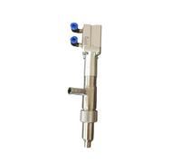 Buse de remplissage de bouteilles à piston en acier inoxydable avec valve manuelle, pièces de rechange for machine de remplissage(12mm)