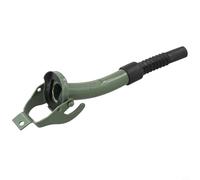 Buse de remplissage de carburant flexible en acier avec joint en caoutchouc pour jerricanes de 5 L/10 L/20 L - Bec verseur - Design à clipser, hauteur 200 mm, vert foncé