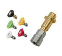 Buse de sortie d'eau à connexion rapide pour systèmes de nettoyeur haute pression Karcher avec coupleur rapide mâle 6,35 mm (B)