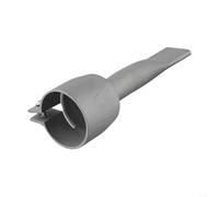 Buse de soudage à fente plate grand angle de 20 mm pour soudeur en plastique à air chaud, acier inoxydable, compatible avec HLTE et autres machines de soudage à air chaud